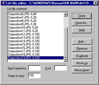 list file editor